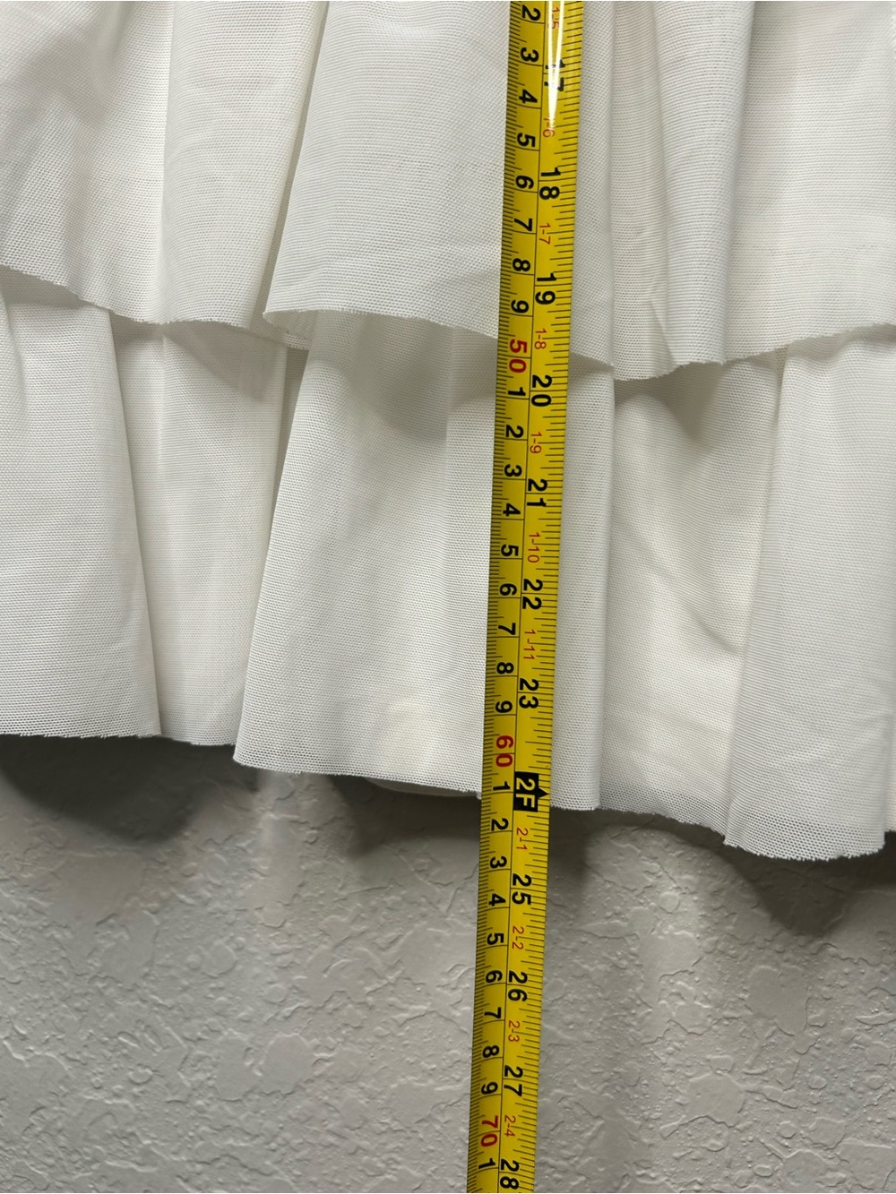 Lululemon White Racerback Ruffle Back Tank Top - Picture 7 of 9